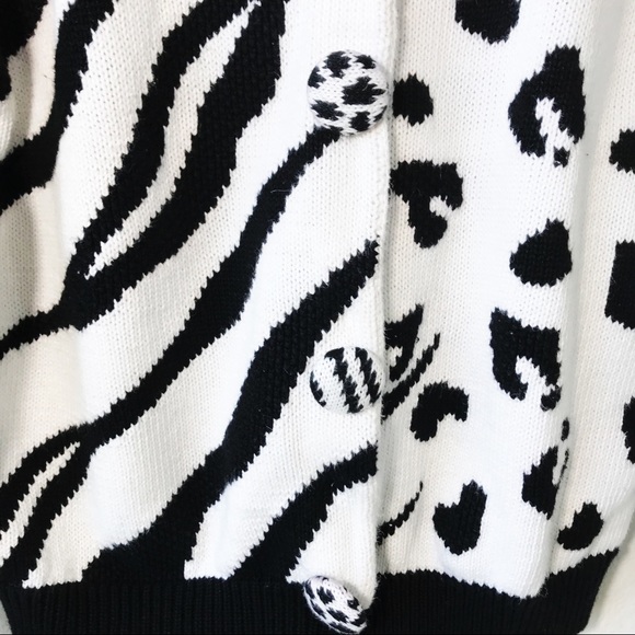 90s Vintage Hand Knit Spring Ugly Sweater Floral - Picture 5 of 8